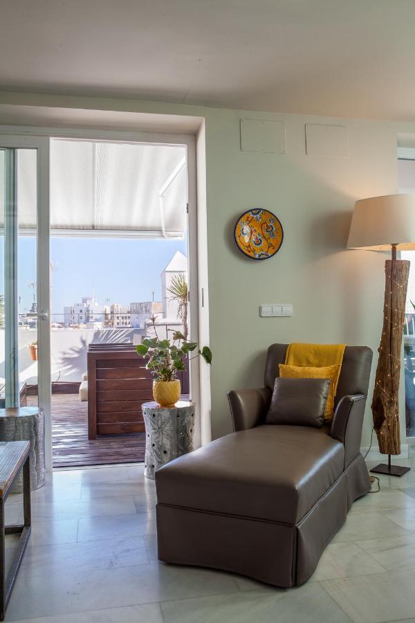 ***** Attic With Impressive Views And Jacuzzi Apartamento Cádis Exterior foto